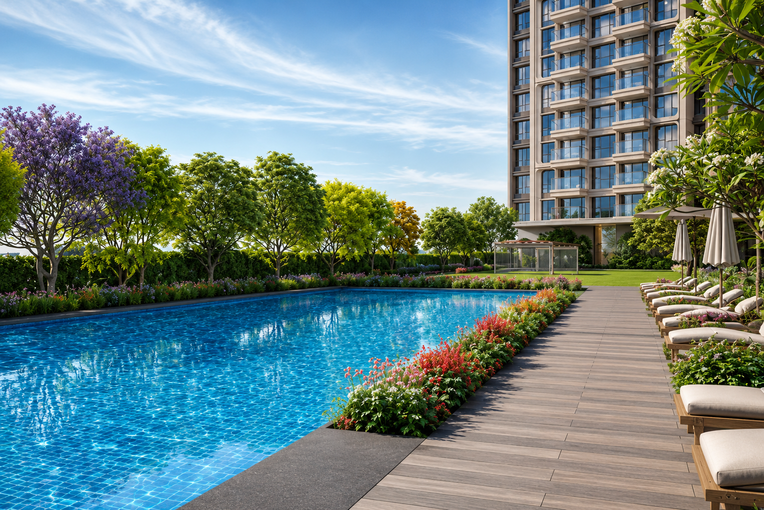 Rustomjee Wadala  Swimming Pool